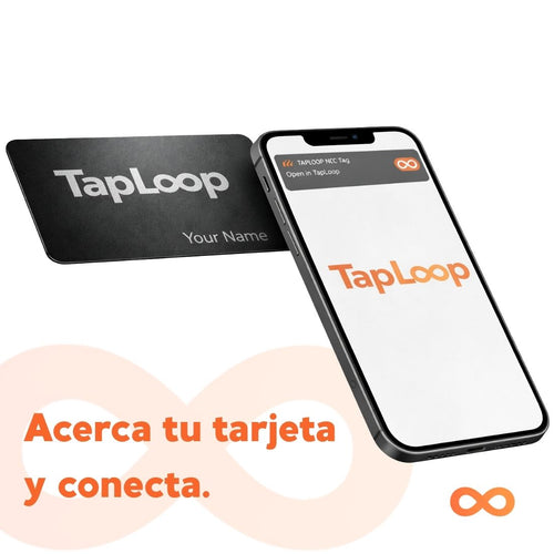 Tarjeta Metálica NFC TapLoop – Networking de Alto Impacto